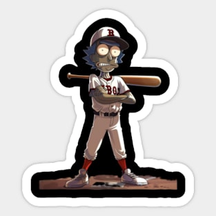 Universe Rift Rick'S Vs Orioles Logos Sticker